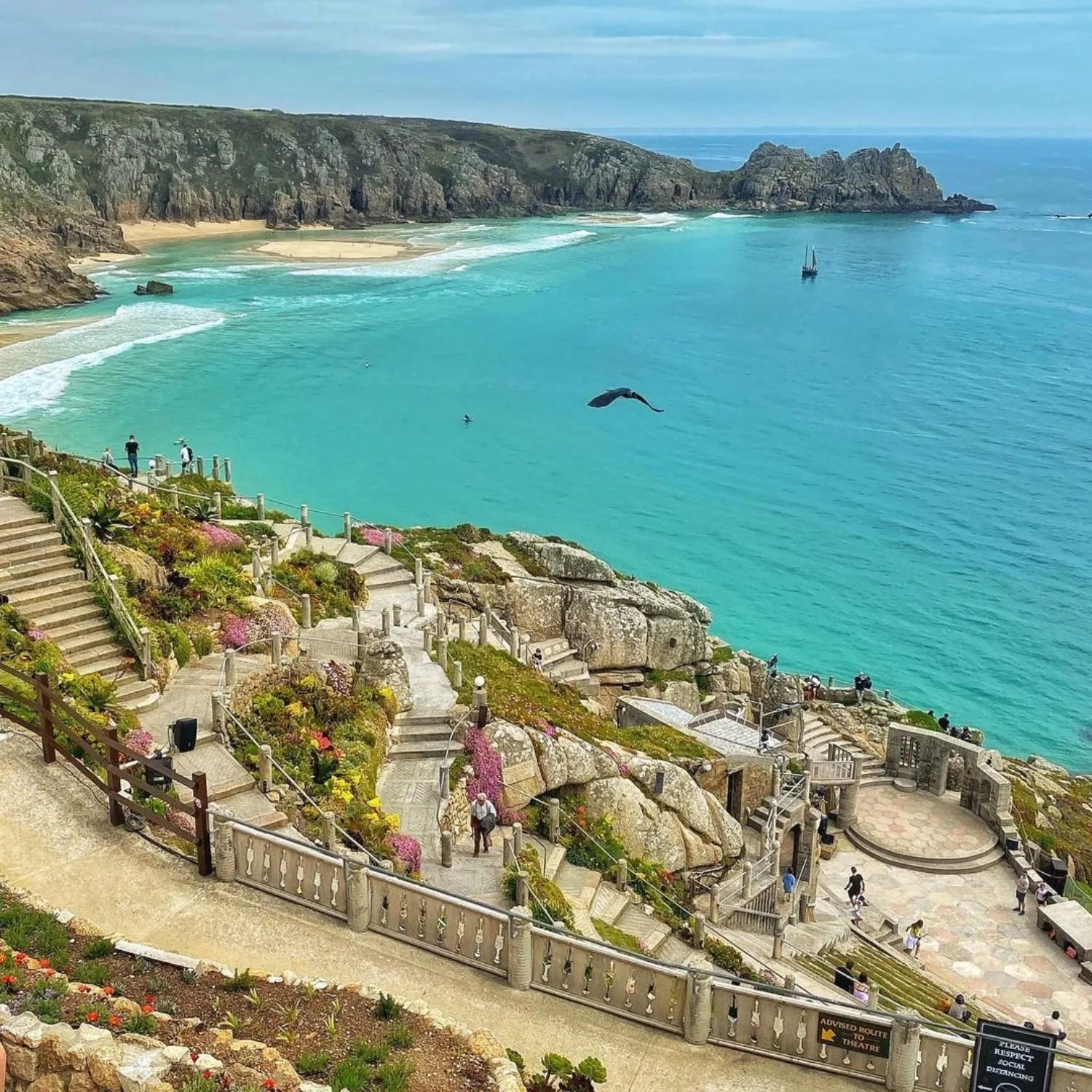 Minack Theatre, 1 hr from Trewena