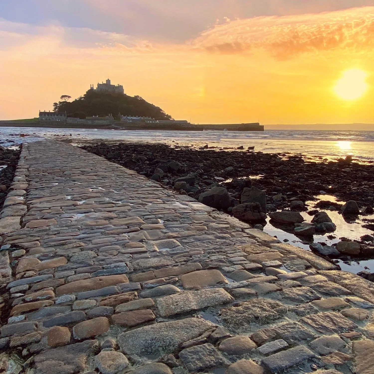 St Michael’s Mount, 40 min from Trewena